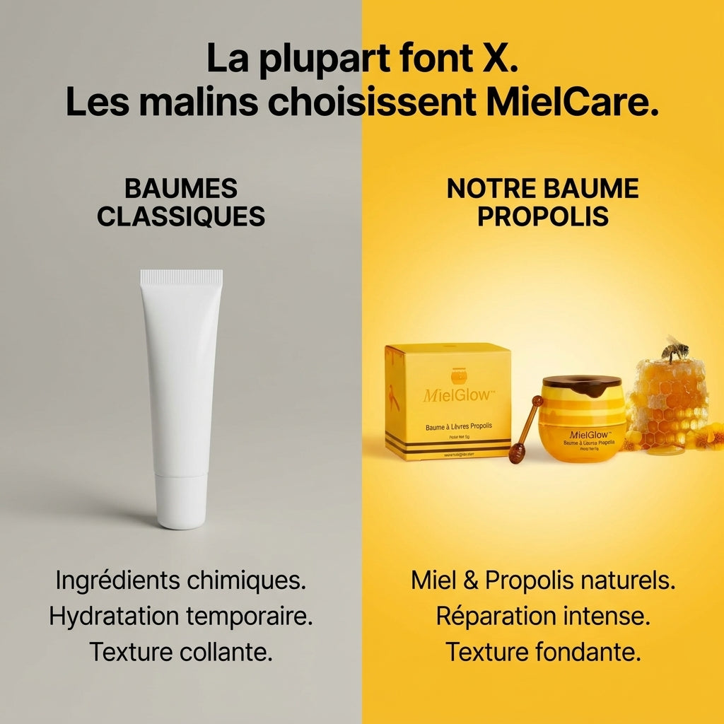 Baume a lèvres au Miel